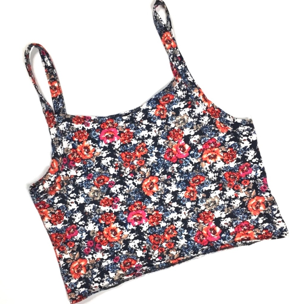 Aeropostale Women’s Floral Crop Top